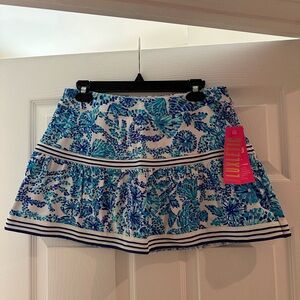 NWT Lilly Pulitzer Dara Skort UPF 50+ M